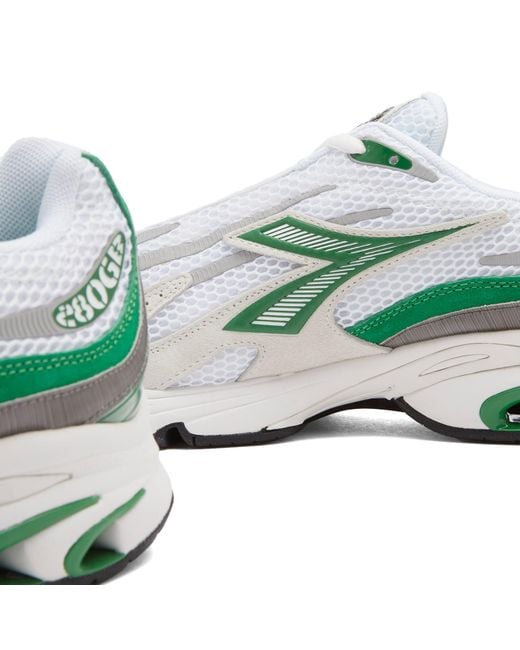 Diadora White Mythos Propulsion 280 Mascotte Sneaker