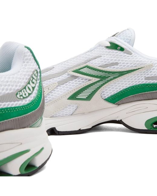 Diadora White Mythos Propulsion 280 Mascotte Sneaker