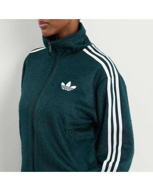 Adidas Green Mohair Firebird Track Top