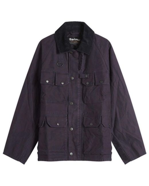 Barbour Blue Heritage+ Modified Dryfly Casual Jacket for men