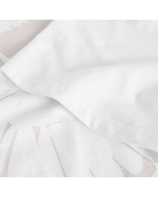 ANGLAN White End. X Parachute T-Shirt