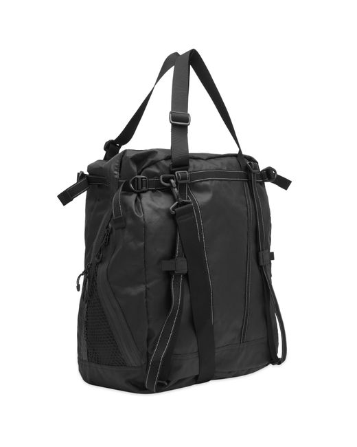 And Wander Black Ecopak 30L 3-Way Tote Bag for men