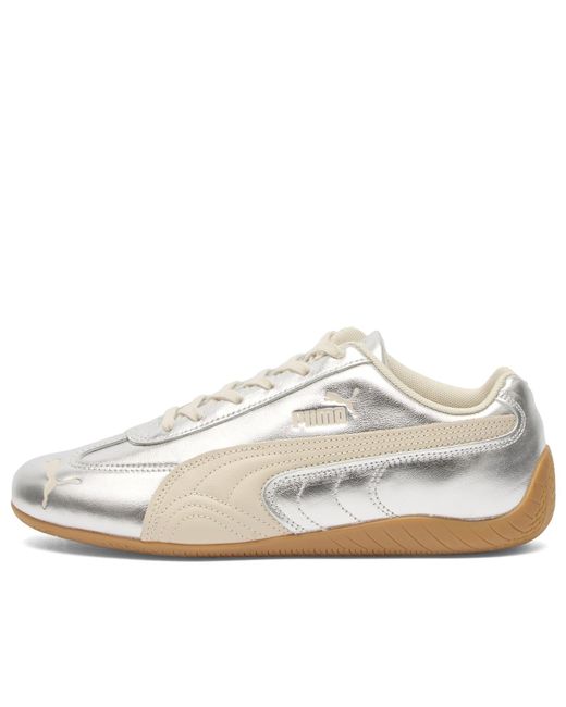 PUMA White Speedcat Sneaker