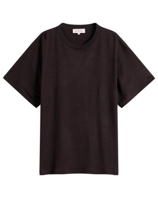 Studio Nicholson Black Andies T-Shirt for men