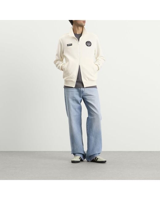 Adidas White End. X Angelzarke Spzl Track Top for men