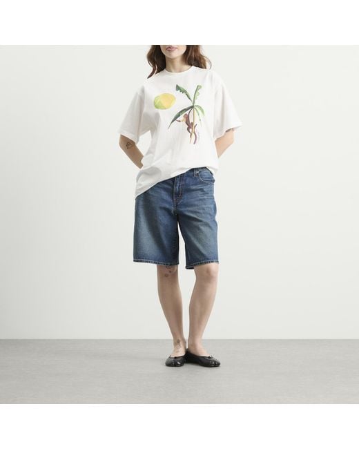 ALÉMAIS White Mokshini T-Shirt
