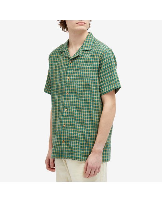 Kestin Green Crammond Short Sleeve Shirt for men