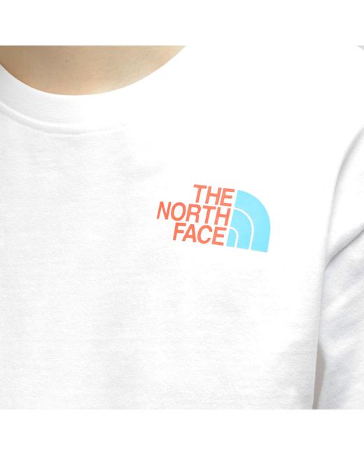 The North Face White Series Graphic Logo T-Shirt for men
