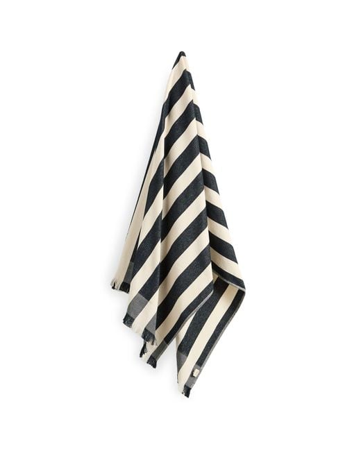 Tekla Black Beach Towel