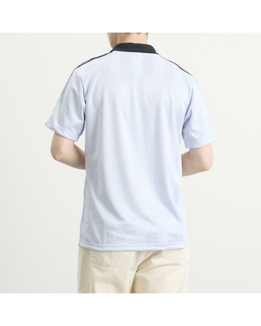 Adidas Blue Spellout Jersey for men