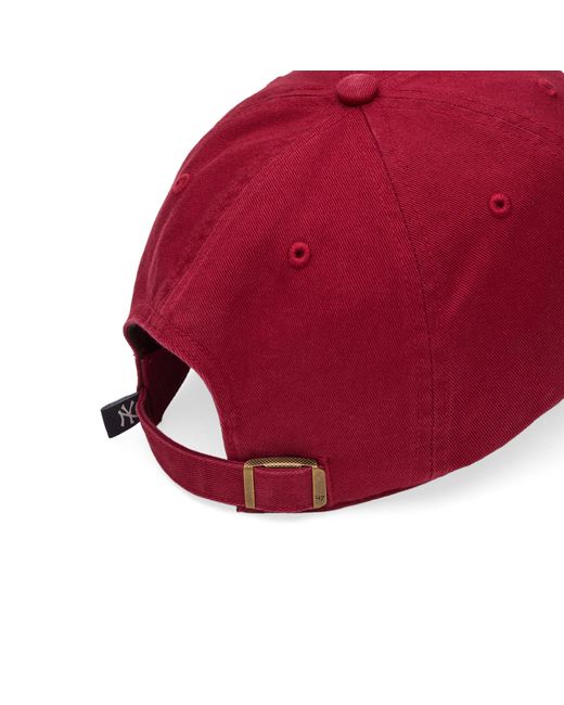 '47 Red 47 Ny Yankees Clean Up Cap