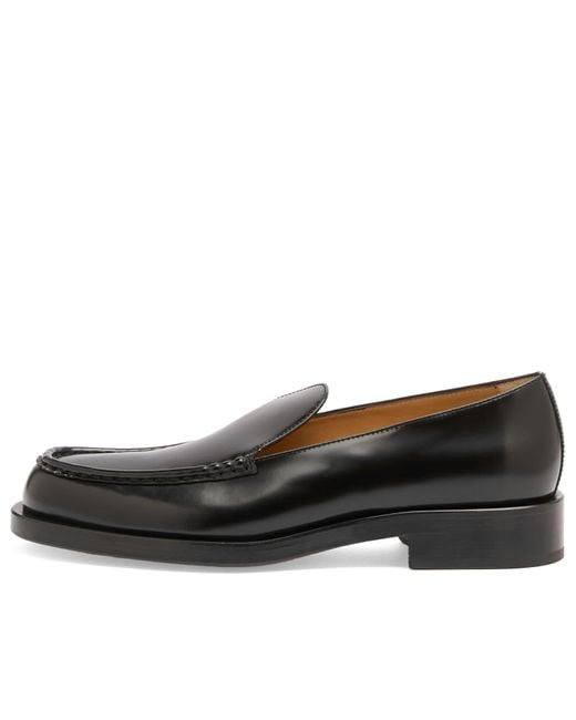 Jacquemus Black Leather Loafer for men