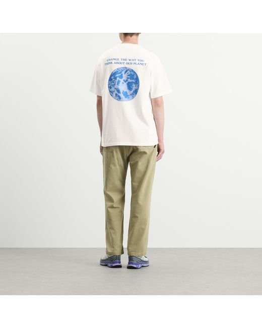 Gramicci White Earth T-Shirt for men