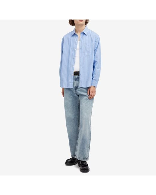 Striped trim jeans sale