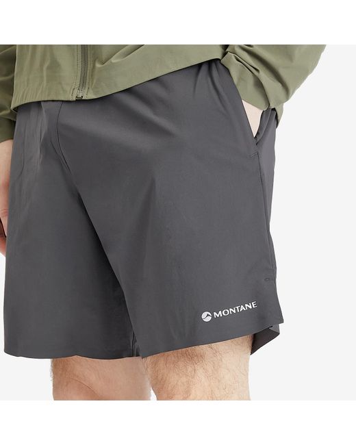 MONTANÉ Gray Volantis 7In Shorts for men