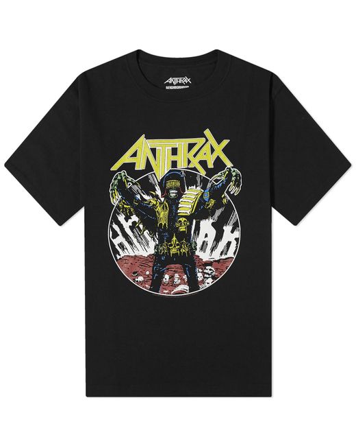 Neighborhood Black Anthrax Judge Death T-Shirt for men