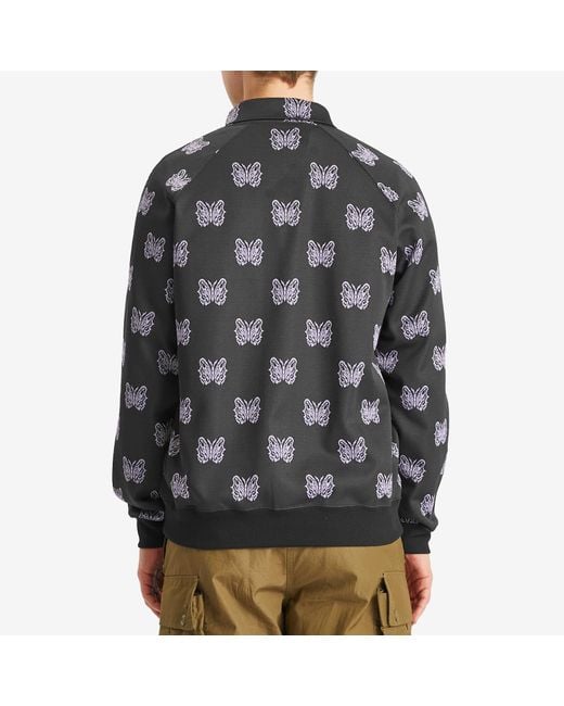 Needles Gray X Kae Tanaka Poly Jacquard Track Jacket for men