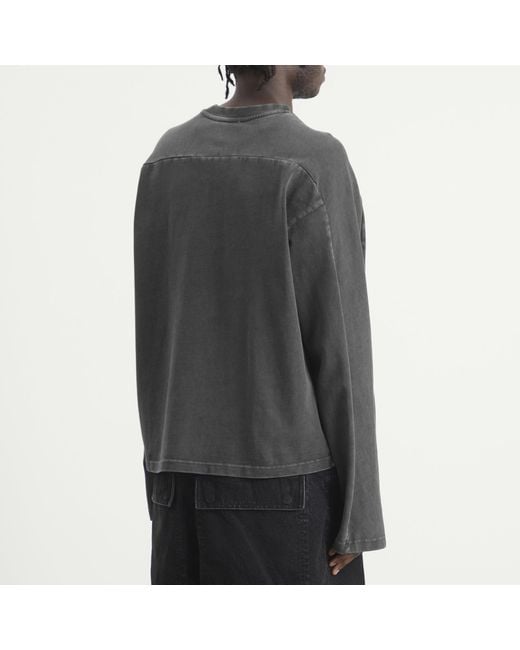 Entire studios Gray Heavy Long Sleeve Top for men