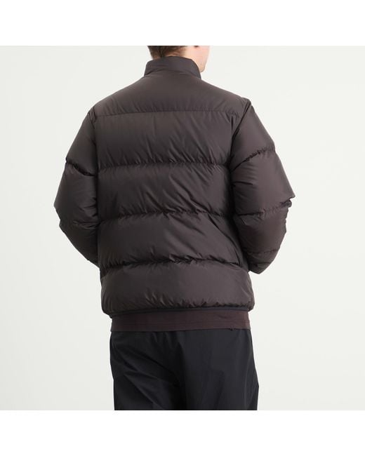 Moncler Black Erterle Jacket Recycled Padded Coat for men