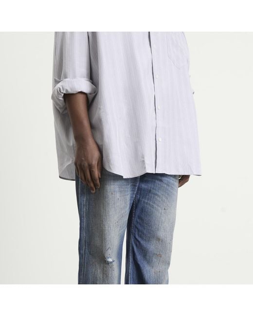 Acne Blue 2021 Trafalgar Wide Leg Jeans for men