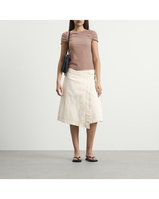 Hosbjerg White Clara Top