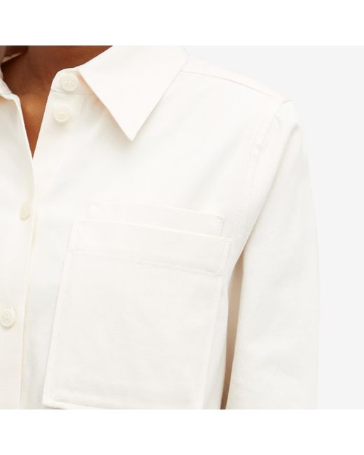 Maison Kitsuné White Overshirt