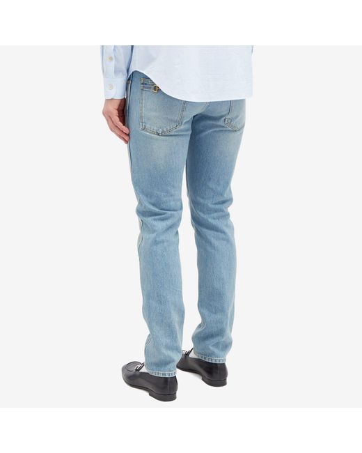 Gucci Blue New Tapered Jeans for men