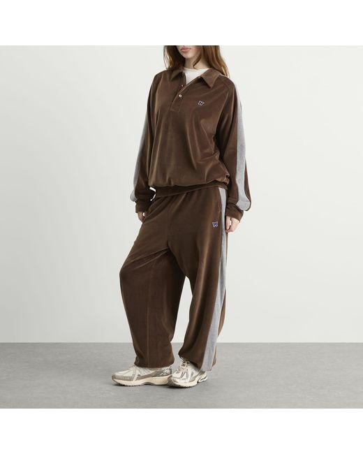 Needles Brown Side Line Sweat Pant