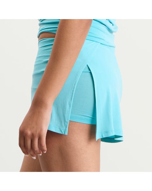 Peachy Den Blue Kylie Mini Skort