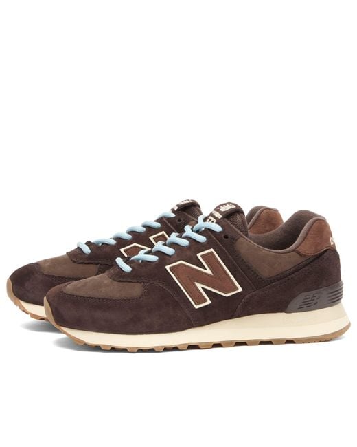 New Balance Brown 574 Sneaker