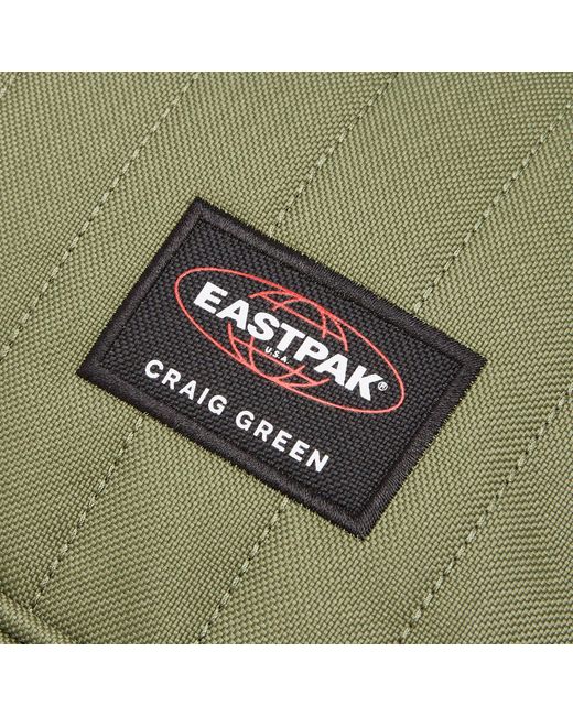 Eastpak Green X Craig Quilted Padded Pak'R Backpack