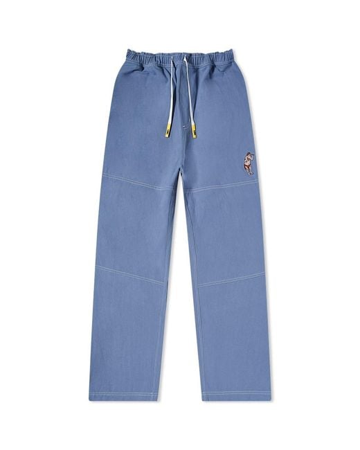 LO-FI Blue Prehistoric Workwear Pant for men