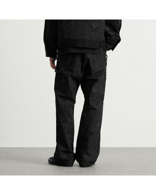 MASTERMIND WORLD Black X Dickies Duck Carpenter Pant for men