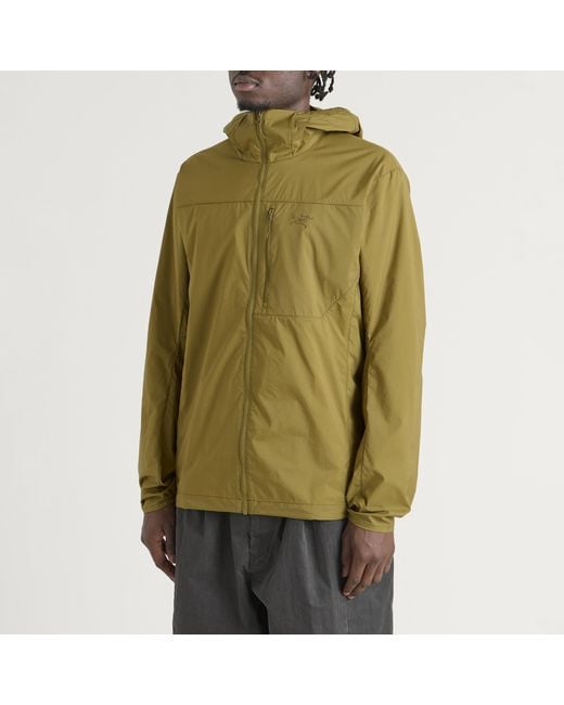 Arc'teryx Green Arcteryx Squamish Hooded Jacket for men
