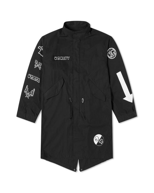 Uniform Experiment Black Mods Coat for men