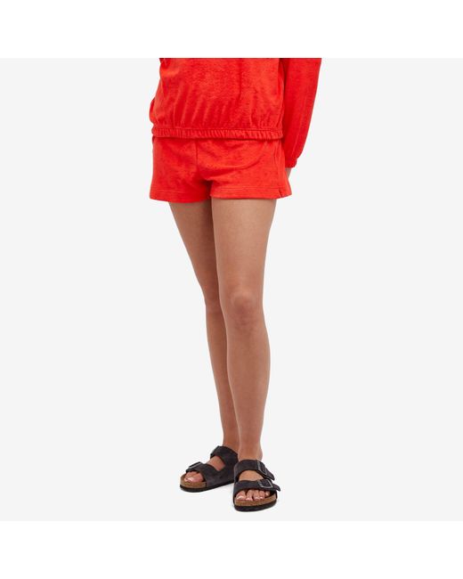 Howlin' By Morrison Red Howlin' Towelling Wonder Shorts