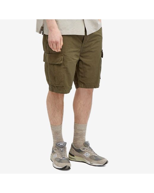 Stan Ray Green Ripstop Cargo Shorts for men