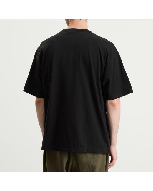 YMC Black Triple T-Shirt Faces for men