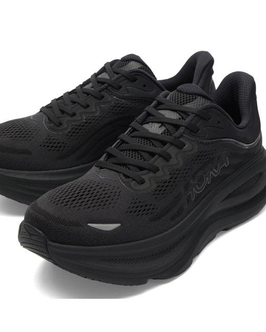 Hoka One One Black M Bondi 9 Sneaker for men