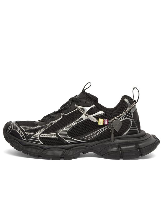 Balenciaga Black 3Xl Charm Sneaker for men
