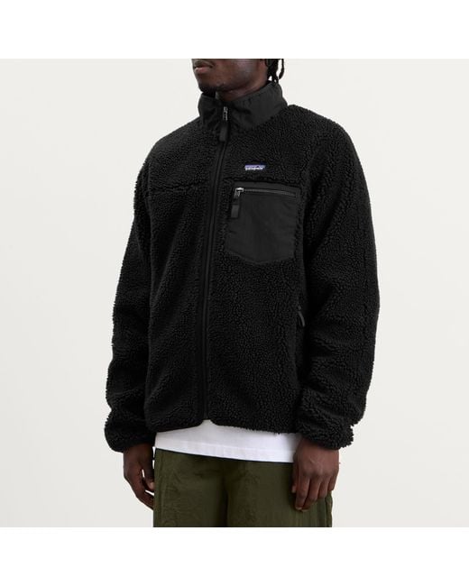Patagonia Black Classic Retro-X Jacket for men