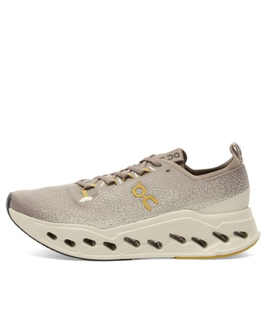On Shoes White Cloudsurfer Max Sneakers for men