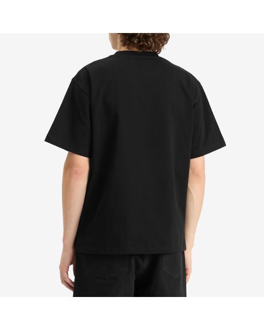 Pleasures Black Cutie Heavyweight T-Shirt for men