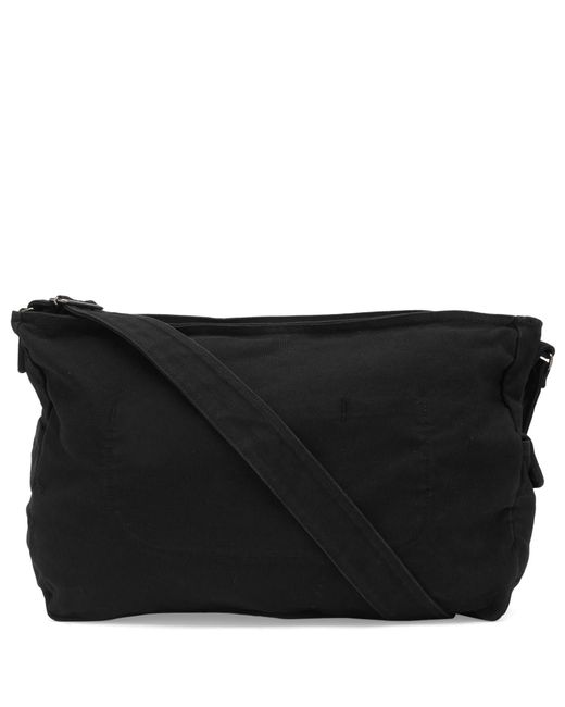 FRIZMWORKS Black Canvas Bag for men