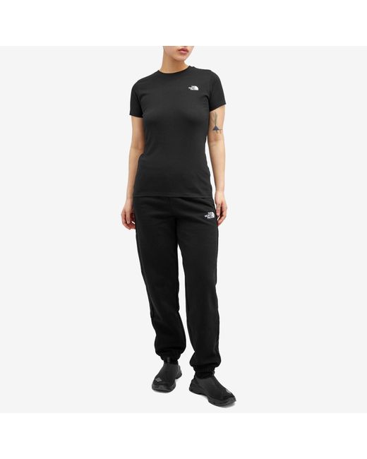 The North Face Black Simple Dome Short Sleeve T-Shirt