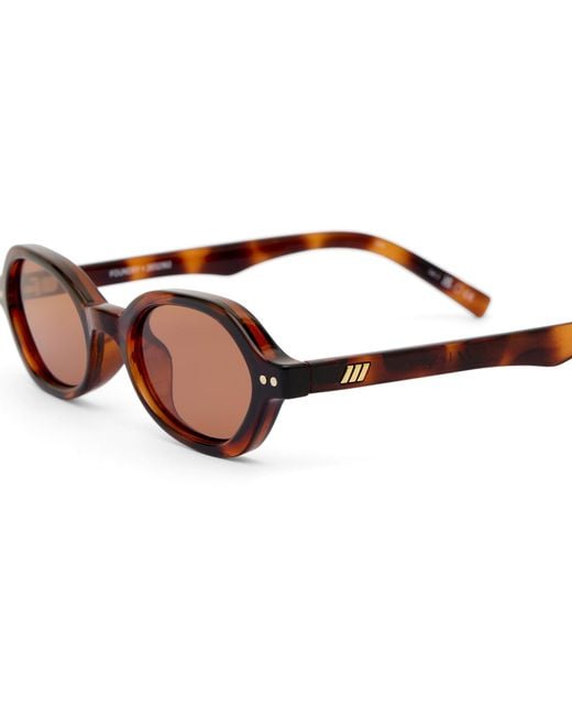 Le Specs Brown Foundry + Sunglasses