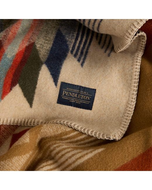Pendleton Brown Contemporary Napped Throw