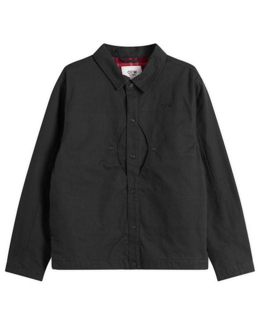 Vans Black Otw Twill Shirt for men