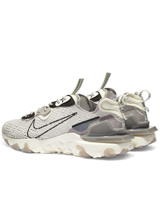 grey nike vision react
