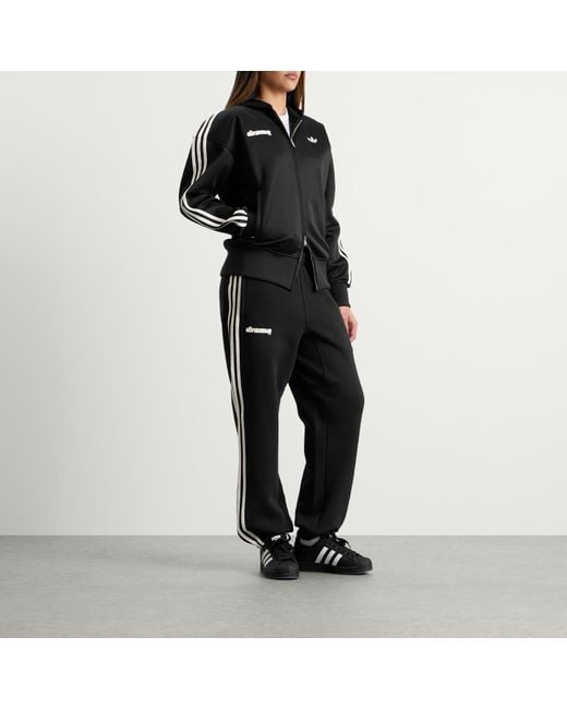 Adidas Black X Drama Call Hooded Track Top